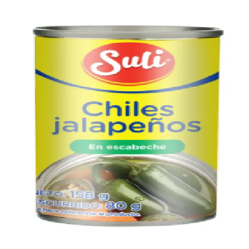 Chile Suli Jalapeño En Lata - 158 g
